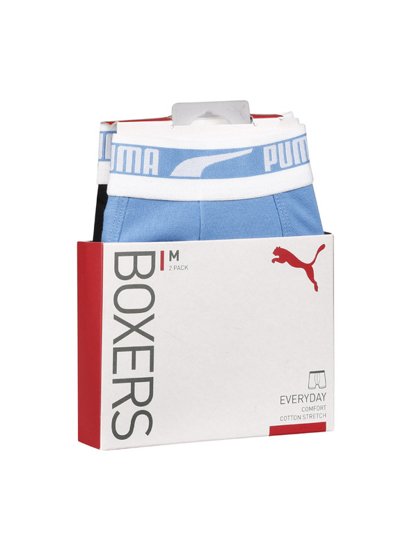 Puma Set de doi - boxeri bărbați Puma multicolor