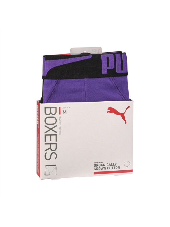 Puma Set de doi - boxeri bărbați Puma multicolor