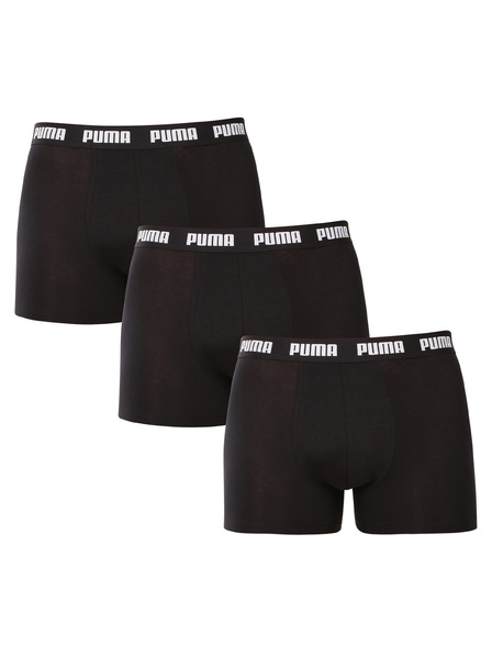 Puma Set de trei - boxeri bărbați Puma negri