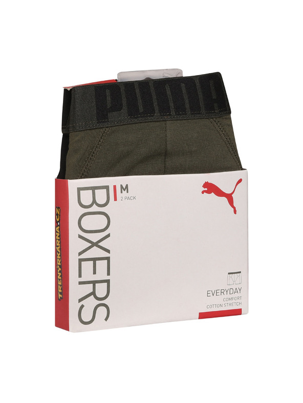 Puma Set de doi - boxeri bărbați Puma multicolor