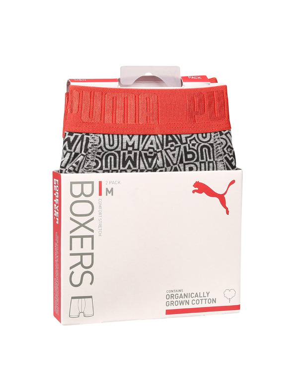 Puma Set de doi - boxeri bărbați Puma multicolor