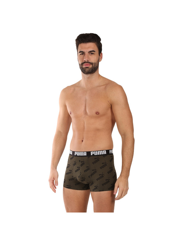 Puma Set de doi - boxeri bărbați Puma multicolor