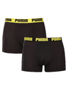 Puma Set de doi - boxeri bărbați Puma negri