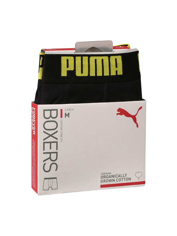 Puma Set de doi - boxeri bărbați Puma negri