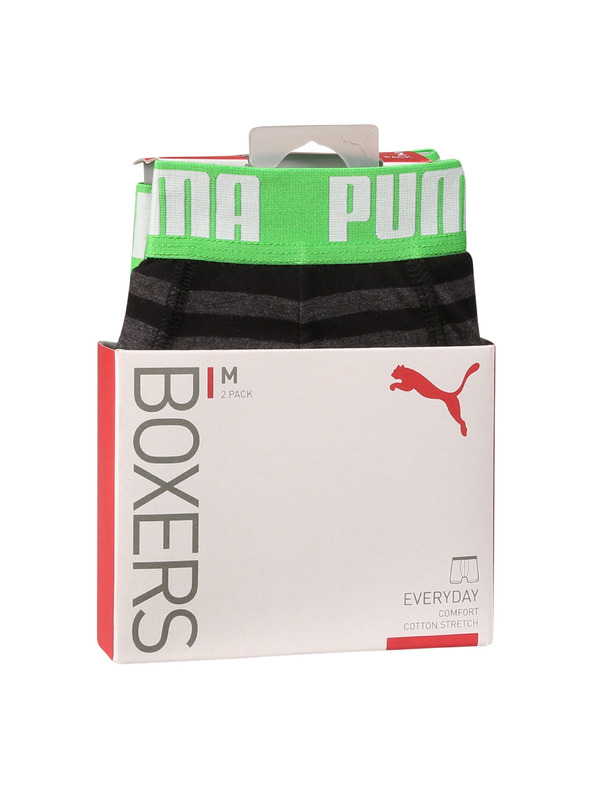 Puma Set de doi - boxeri bărbați Puma multicolor