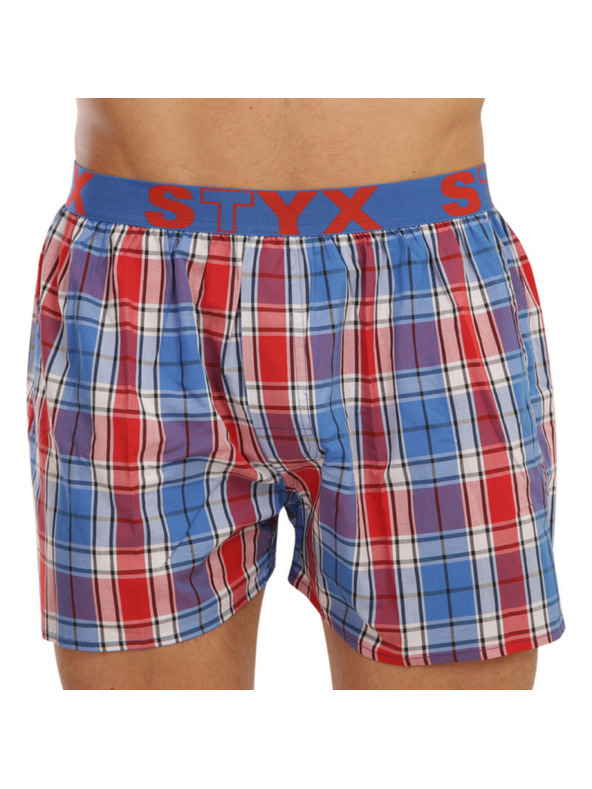 Styx Set de cinci - boxeri bărbați Styx elastic sport multicolor