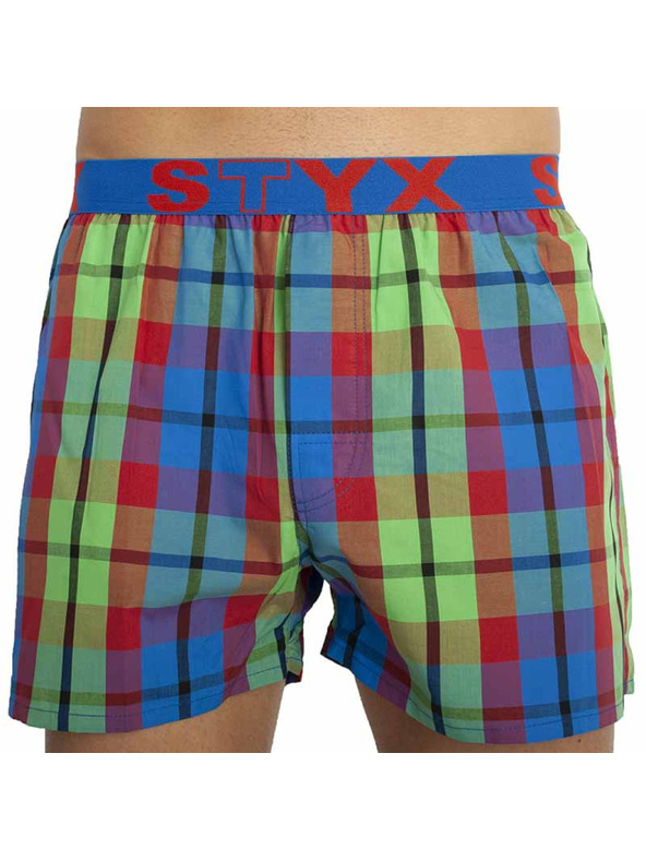 Styx Set de cinci - boxeri bărbați Styx elastic sport multicolor
