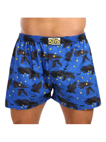 Styx Set de cinci - boxeri bărbați Styx art elastic clasic multicolor