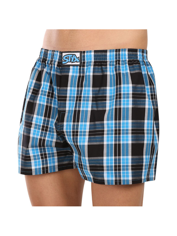 Styx Set de cinci - boxeri bărbați Styx elastic clasic multicolor