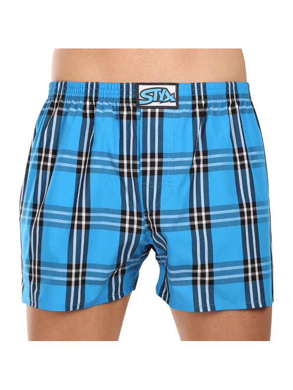 Styx Set de cinci - boxeri bărbați Styx elastic clasic multicolor