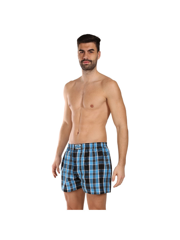 Styx Set de cinci - boxeri bărbați Styx elastic clasic multicolor