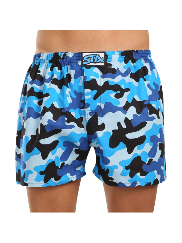 Styx Set de cinci - boxeri bărbați Styx art elastic clasic multicolor