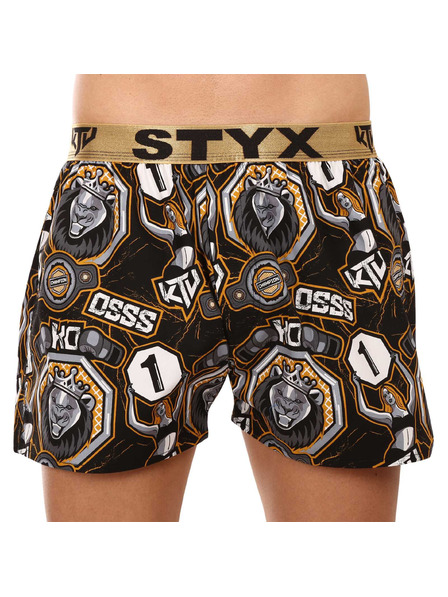 Styx Set de doi - boxeri bărbătești Styx art / KTV elastic sport