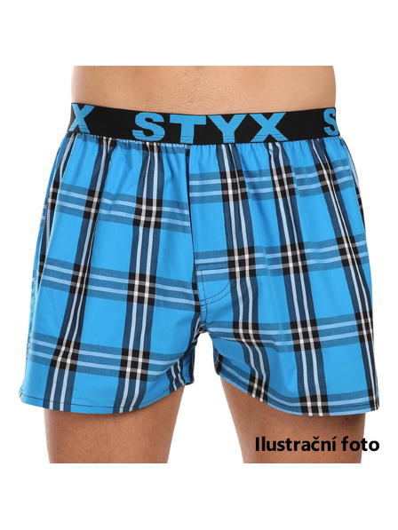Styx Boxeri bărbătești Styx elastic sport - abonament lunar trimestrial