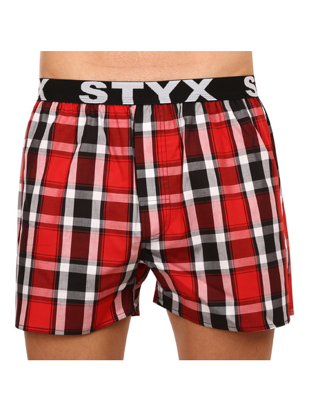 Styx Set de cinci - boxeri bărbați Styx elastic sport multicolor