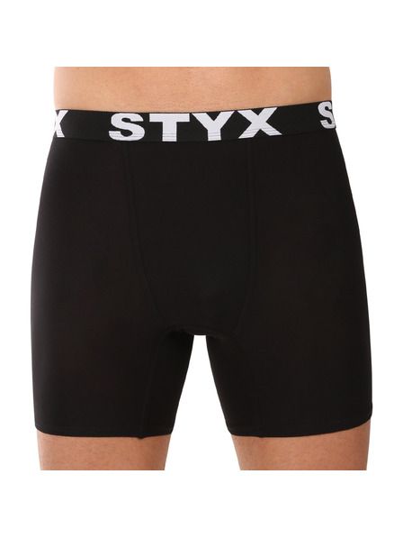 Styx Set de trei - boxeri bărbați Styx lung sport elastic multicolor