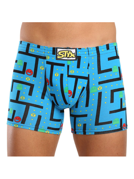 Styx Set de șase - boxeri bărbați Styx long art elastică clasică multicolor