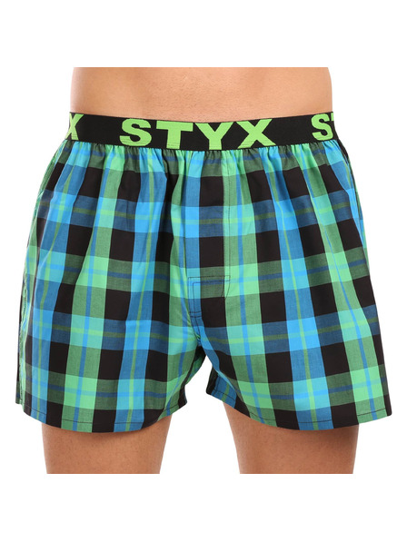 Styx Set de zece - boxeri bărbați Styx elastic sport multicolor