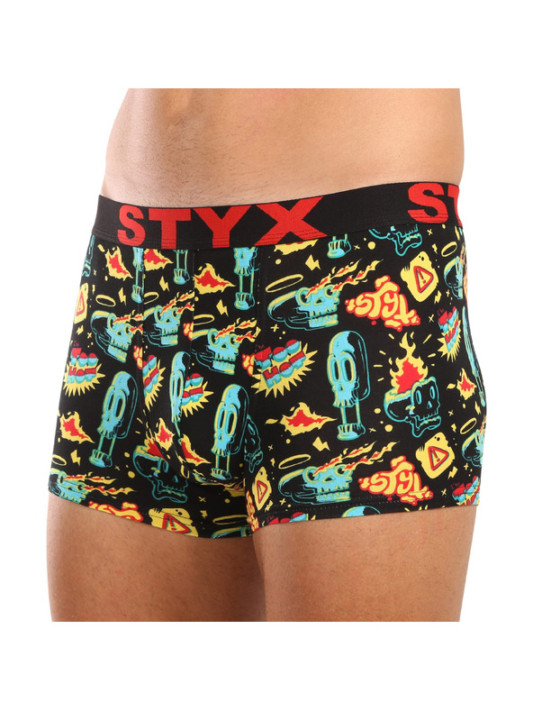 Styx Boxeri bărbați Styx art elastică sportivă mărime mare toohot