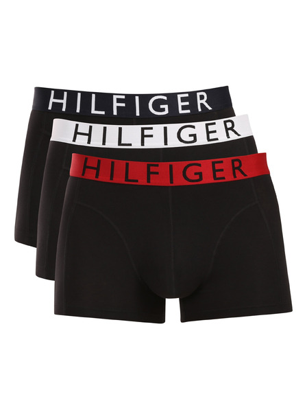 Tommy Hilfiger Set de trei - boxeri bărbați Tommy Hilfiger negri