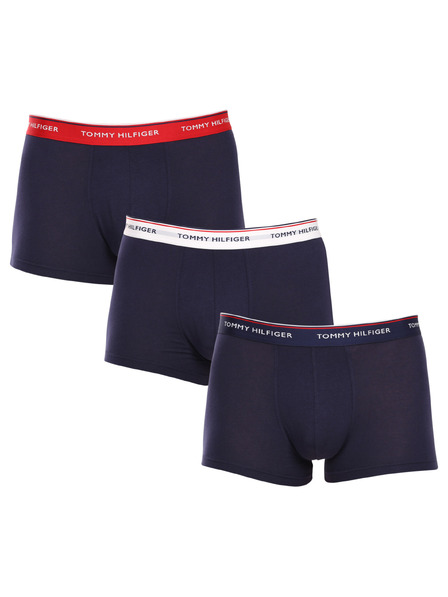 Tommy Hilfiger Set de trei - boxeri bărbați Tommy Hilfiger albastru închis