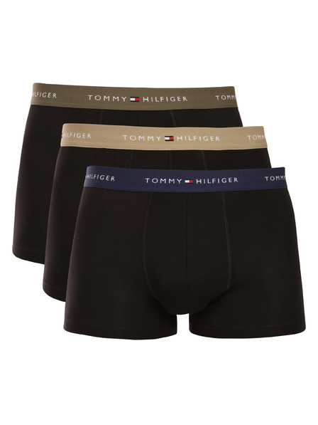 Tommy Hilfiger Set de trei - boxeri bărbați Tommy Hilfiger negri