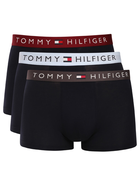 Tommy Hilfiger Set de trei - boxeri bărbați Tommy Hilfiger negri