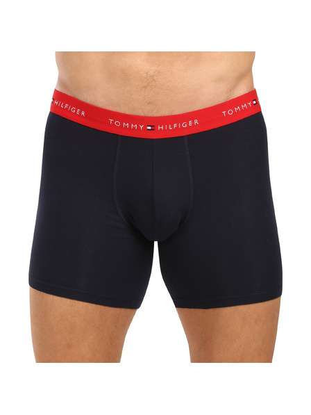 Tommy Hilfiger Set de trei - boxeri bărbați Tommy Hilfiger albastru închis