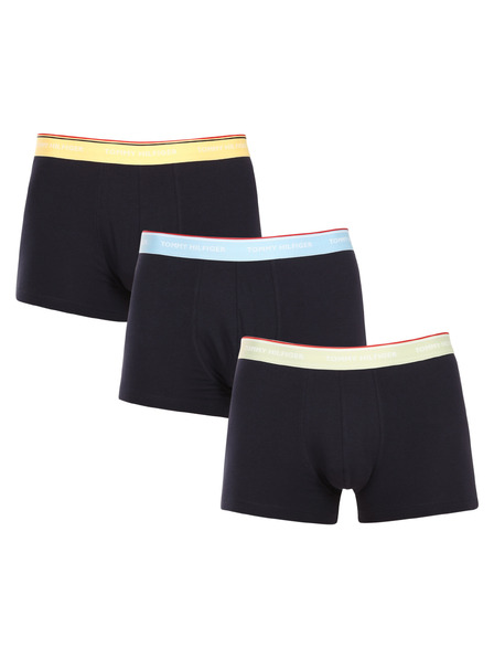 Tommy Hilfiger Set de trei - boxeri bărbați Tommy Hilfiger albastru închis