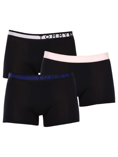 Tommy Hilfiger Set de trei - boxeri bărbați Tommy Hilfiger albastru închis