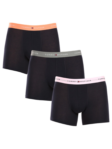 Tommy Hilfiger Set de trei - boxeri bărbați Tommy Hilfiger albastru închis