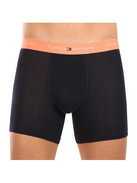 Tommy Hilfiger Set de trei - boxeri bărbați Tommy Hilfiger albastru închis