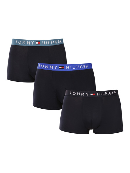 Tommy Hilfiger Set de trei - boxeri bărbați Tommy Hilfiger albastru închis