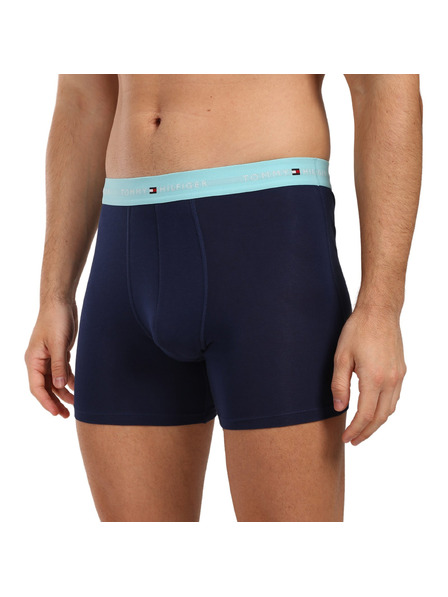 Tommy Hilfiger Set de trei - boxeri bărbați Tommy Hilfiger albastru închis