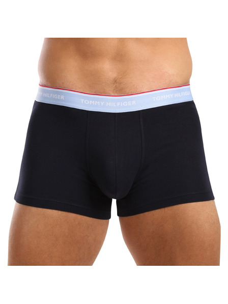 Tommy Hilfiger Set de trei - boxeri bărbați Tommy Hilfiger albastru închis