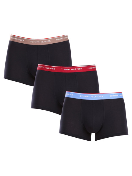Tommy Hilfiger Set de trei - boxeri bărbați Tommy Hilfiger albastru închis
