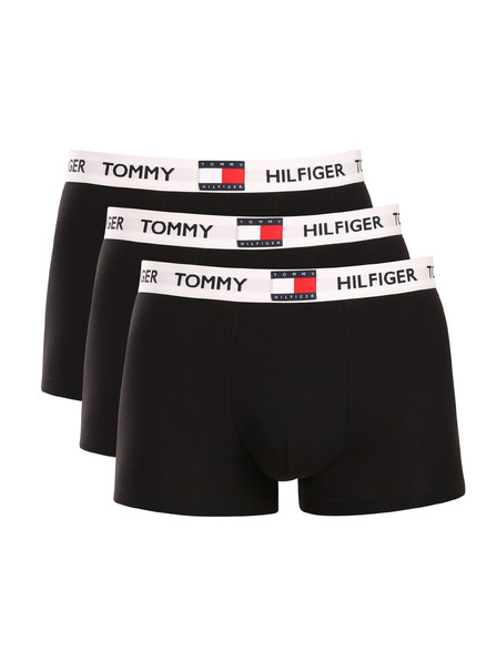 Tommy Hilfiger Set de trei - boxeri bărbați Tommy Hilfiger negri