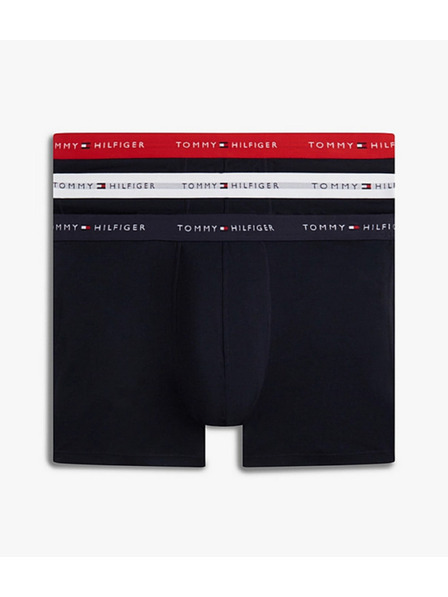 Tommy Hilfiger Set de trei - boxeri bărbați Tommy Hilfiger negri mărime mare