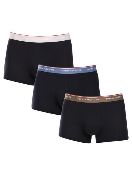 Tommy Hilfiger Set de trei - boxeri bărbați Tommy Hilfiger albastru închis