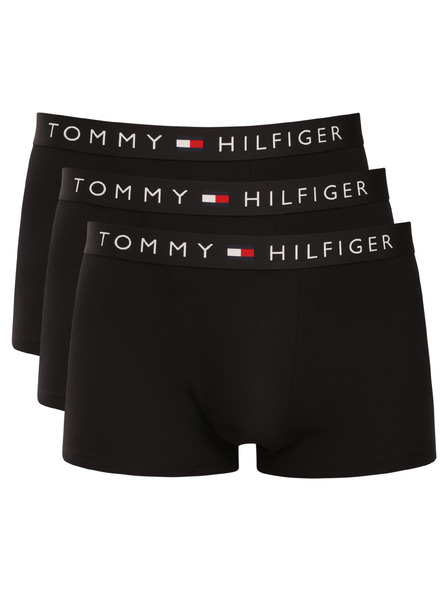 Tommy Hilfiger Set de trei - boxeri bărbați Tommy Hilfiger negri