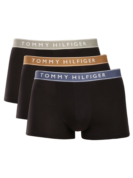 Tommy Hilfiger Set de trei - boxeri bărbați Tommy Hilfiger negri