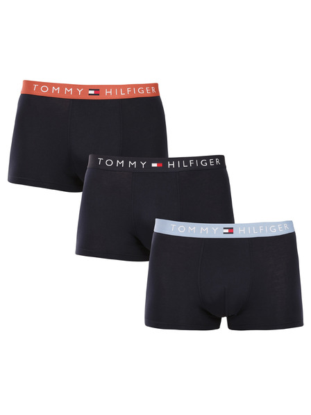 Tommy Hilfiger Set de trei - boxeri bărbați Tommy Hilfiger albastru închis