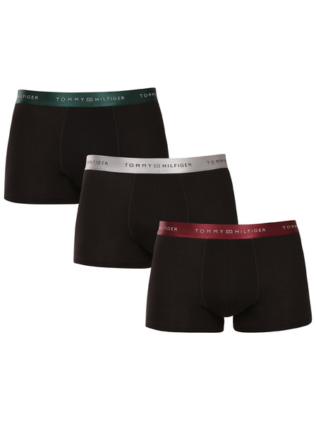 Tommy Hilfiger Set de trei - boxeri bărbați Tommy Hilfiger negri