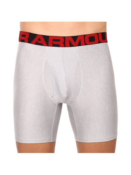 Under Armour Set de doi - boxeri bărbătești Under Armour gri