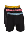 Under Armour Set de trei - boxeri bărbătești Under Armour negri