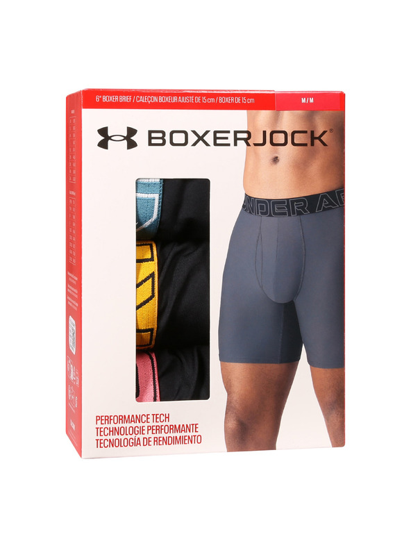 Under Armour Set de trei - boxeri bărbătești Under Armour negri