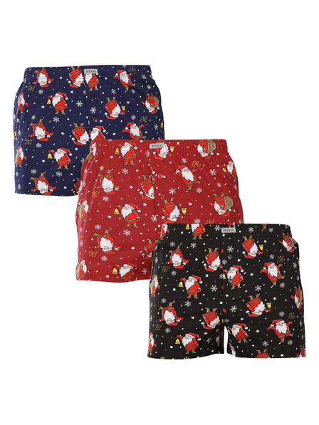 andrie Set de trei - boxeri bărbătești Andrie multicolor