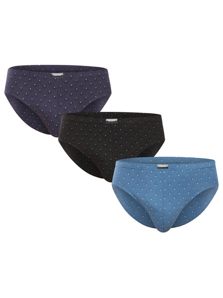 andrie Set de trei - boxeri bărbătești Andrie multicolor