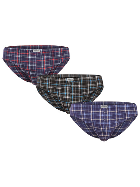andrie Set de trei - boxeri bărbătești Andrie multicolor