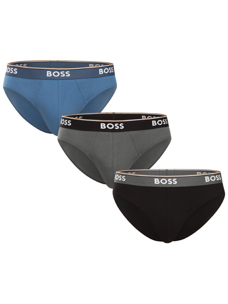 BOSS Set de trei - boxeri bărbătești BOSS multicolor